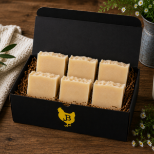 Jersey Bird Homestead handcrafted goat's milk soap bars