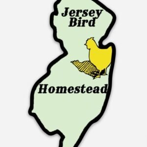 Jersey Bird Sticker