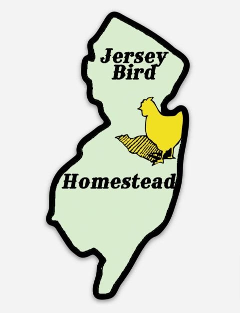 Jersey Bird Sticker